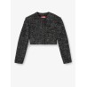 G-Crop-G tweed blazer