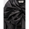Cotton bow shirt