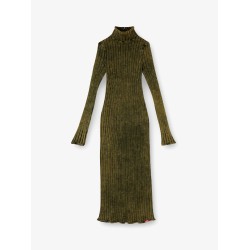D-Wavya stretch cotton midi dress
