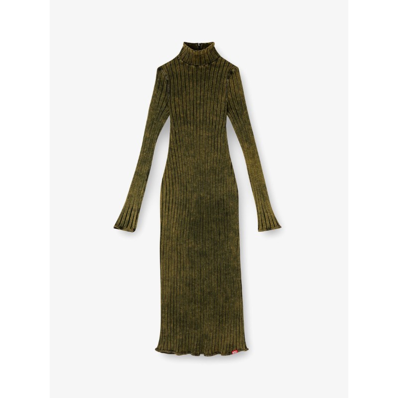 D-Wavya stretch cotton midi dress