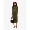 D-Wavya stretch cotton midi dress