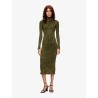 D-Wavya stretch cotton midi dress