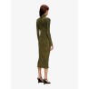 D-Wavya stretch cotton midi dress