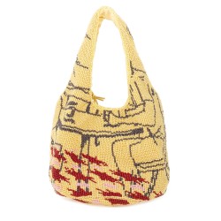 MINI BEADED TOTE BAG