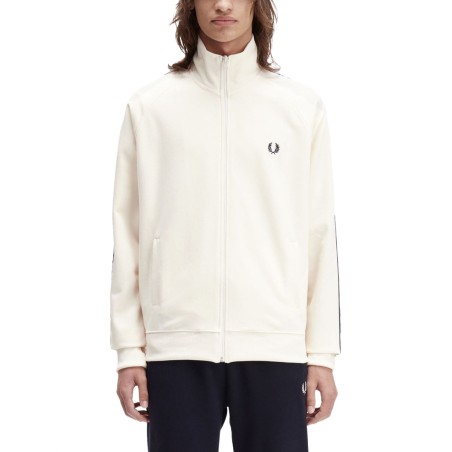 "TRACK" JACKET WITH CONTRASTING WEBBING