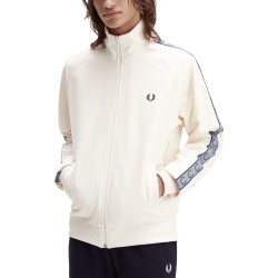 "TRACK" JACKET WITH CONTRASTING WEBBING