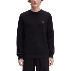 KNIT WITH EMBOSSED WORK