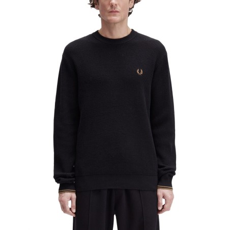 KNIT WITH EMBOSSED WORK