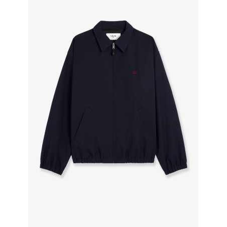 Gabardine wool and cotton jacket