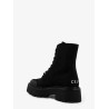 Celine Bulky nylon and leather ankle boots