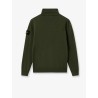 Certified virgin wool turtleneck sweater