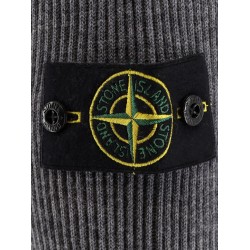 Certified virgin wool turtleneck sweater