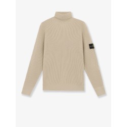 Certified virgin wool turtleneck sweater