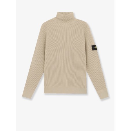 Certified virgin wool turtleneck sweater