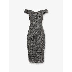 Silk midi dress
