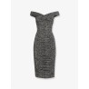 Silk midi dress