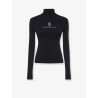 Turtleneck with lettering logo on the front