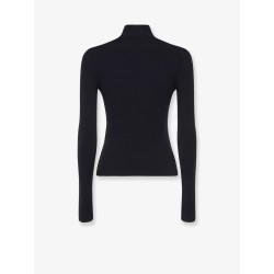 Turtleneck with lettering logo on the front