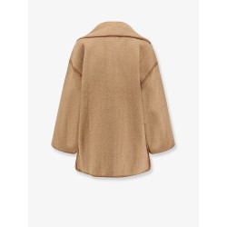 Embroidered Scarf wool blend Jacket