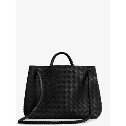 Andiamo leathwer shoulder bag with Intrecciato motif