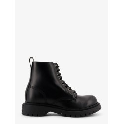 Leather ankle boots