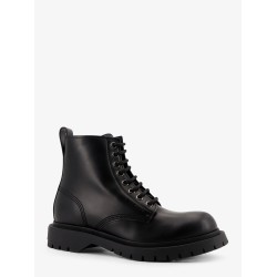 Leather ankle boots