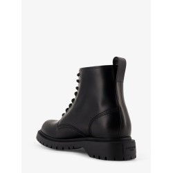 Leather ankle boots
