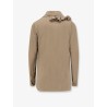 Crepe shirt with ruffles