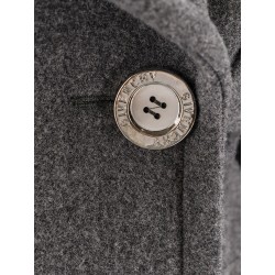 Double-breasted wool jacket