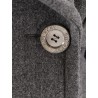 Double-breasted wool jacket