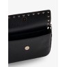 Rockstud leather shoulder bag