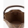 T Monogram Pebble Mini leather Bucket Bag