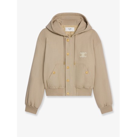 Canvas jacket with Triomphe patch