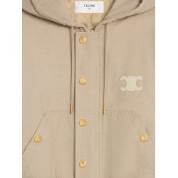 Canvas jacket with Triomphe patch