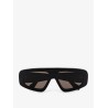Texturized acetate sunglasses