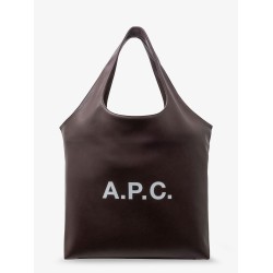 Tote Ninon leather shopping bag