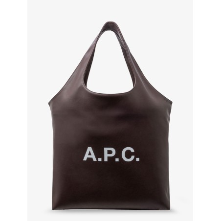 Tote Ninon leather shopping bag
