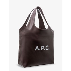 Tote Ninon leather shopping bag
