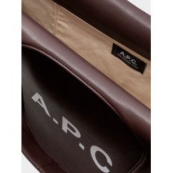 Tote Ninon leather shopping bag