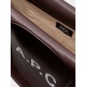 Tote Ninon leather shopping bag