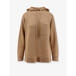 Liana wool and cashmere hooded sweater
