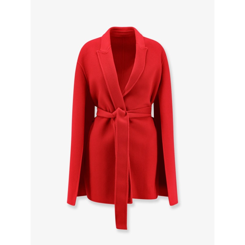 Wool and cashmere coat