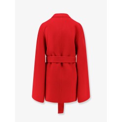 Wool and cashmere coat
