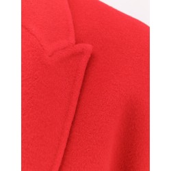 Wool and cashmere coat