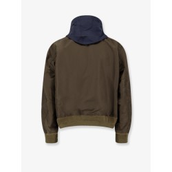 Nylon bomber jacket