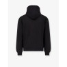 Cotton sweatshirt with logo patch
