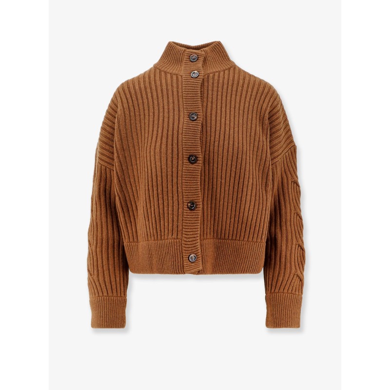 Afelio wool and cashmere cardigan