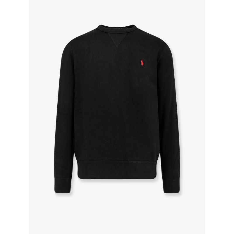 Cotton blend sweatshirt with logo