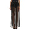 SILK CHIFFON LONG SKIRT