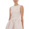 TAFFETA MIDI DRESS